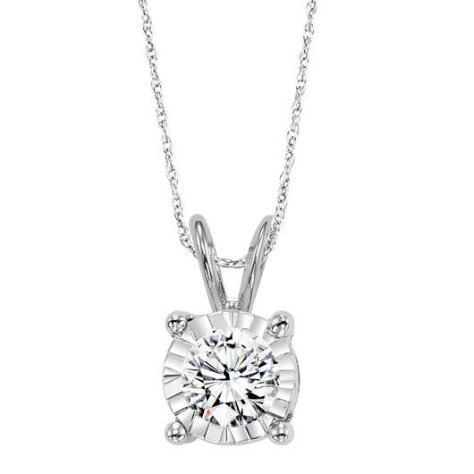 14K Diamond Pendant