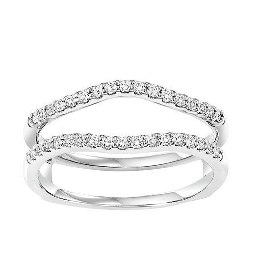 Diamond Insert Ring 1/3 ctw