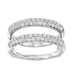 Diamond Insert Ring 1 ctw