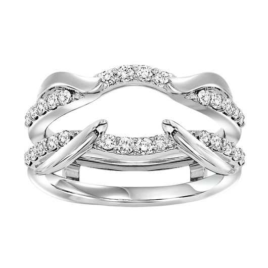 Diamond Insert Ring 1/2 ctw