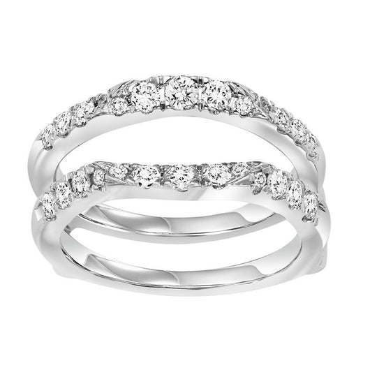 14K Diamond Insert Ring 3/4 ctw