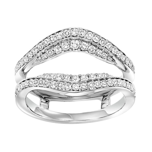 14K Diamond Insert Ring 5/8 ctw