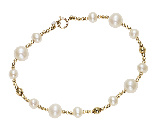 14K Pearl Bracelet