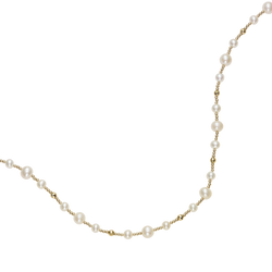 14K Pearl Neckalce 24