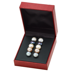 Fresh Water Pearls Sample Stud Box