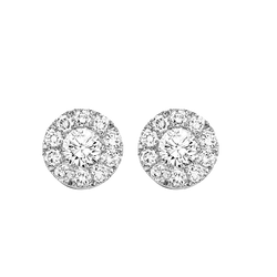 Diamond Sensation Round Shape Earrings