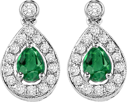 Color Ensembles Earrings - Emerald