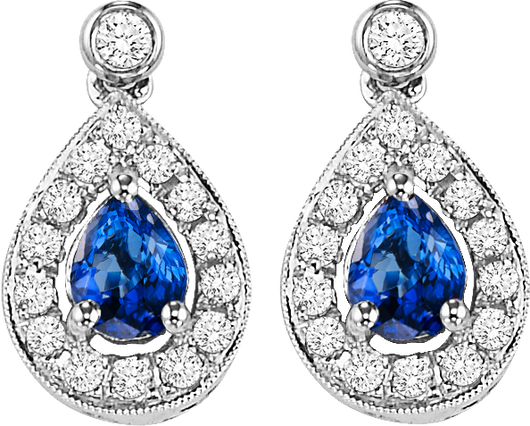 Color Ensembles Earrings - Sapphire