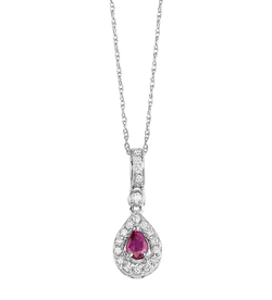 Color Ensembles Pendant - Ruby