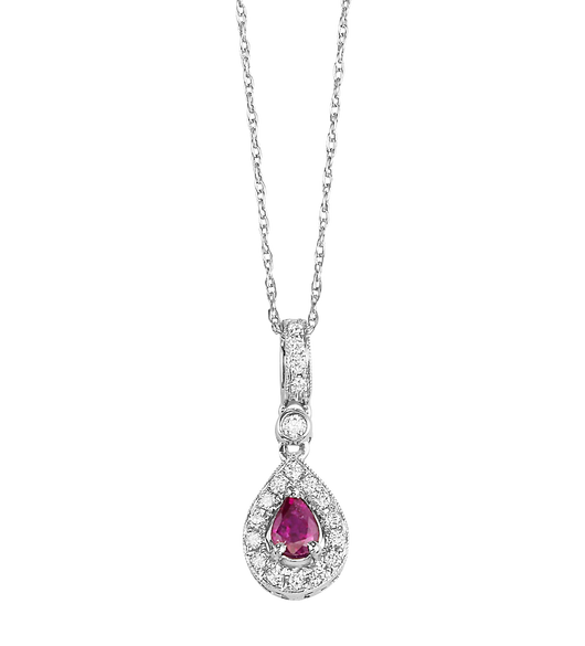 Color Ensembles Pendant - Ruby