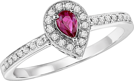 Color Ensembles Ring - Ruby