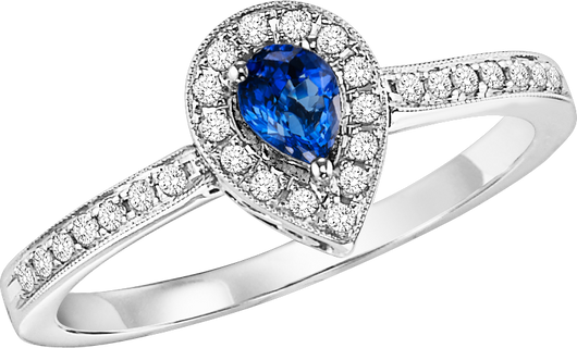 Color Ensembles Ring - Sapphire