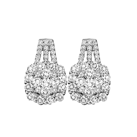 14K Diamond Earrings