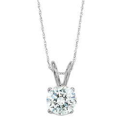 Diamond Solitaire Pendant