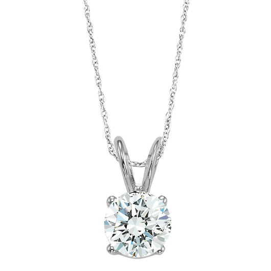 Diamond Solitaire Pendant