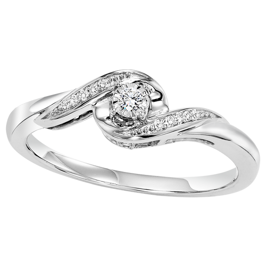 14K Diamond Ring