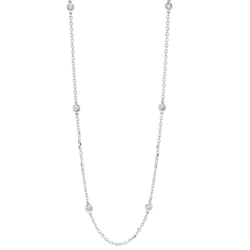 Diamond By the Yard Necklace